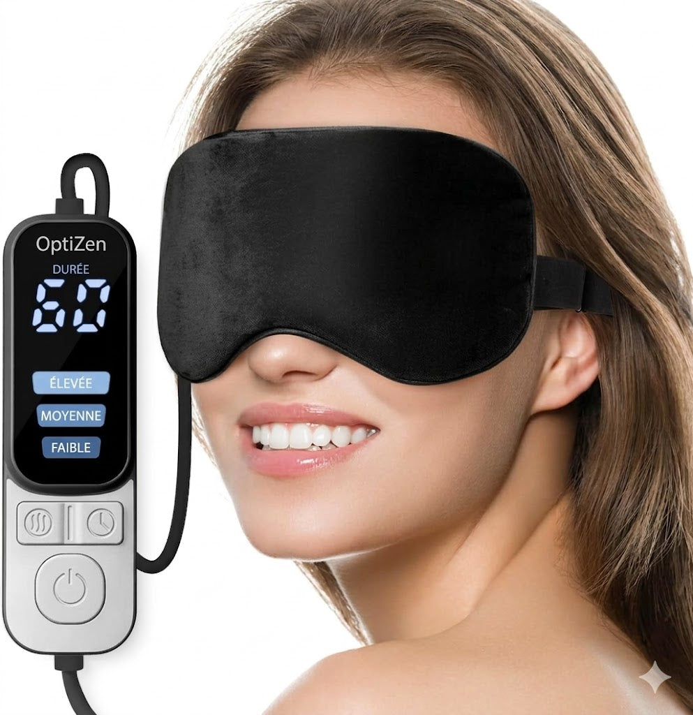 OptiZen™ — Masque Chauffant Yeux USB