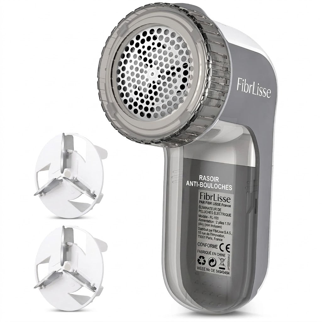 FibrLisse™ — Rasoir Anti Bouloche Rechargeable (numéro 1)