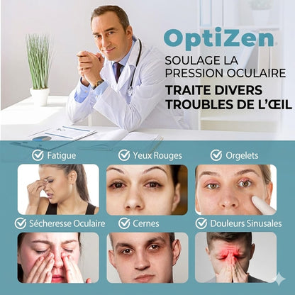 OptiZen™ — Masque Chauffant Yeux USB
