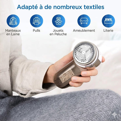 FibrLisse™ — Rasoir Anti Bouloche Rechargeable (numéro 1)