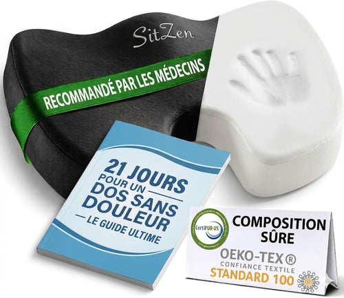 SitZen™ — Coussin Orthopédique Mémoire de Forme
