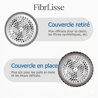 FibrLisse™ — Rasoir Anti Bouloche Rechargeable (numéro 1)