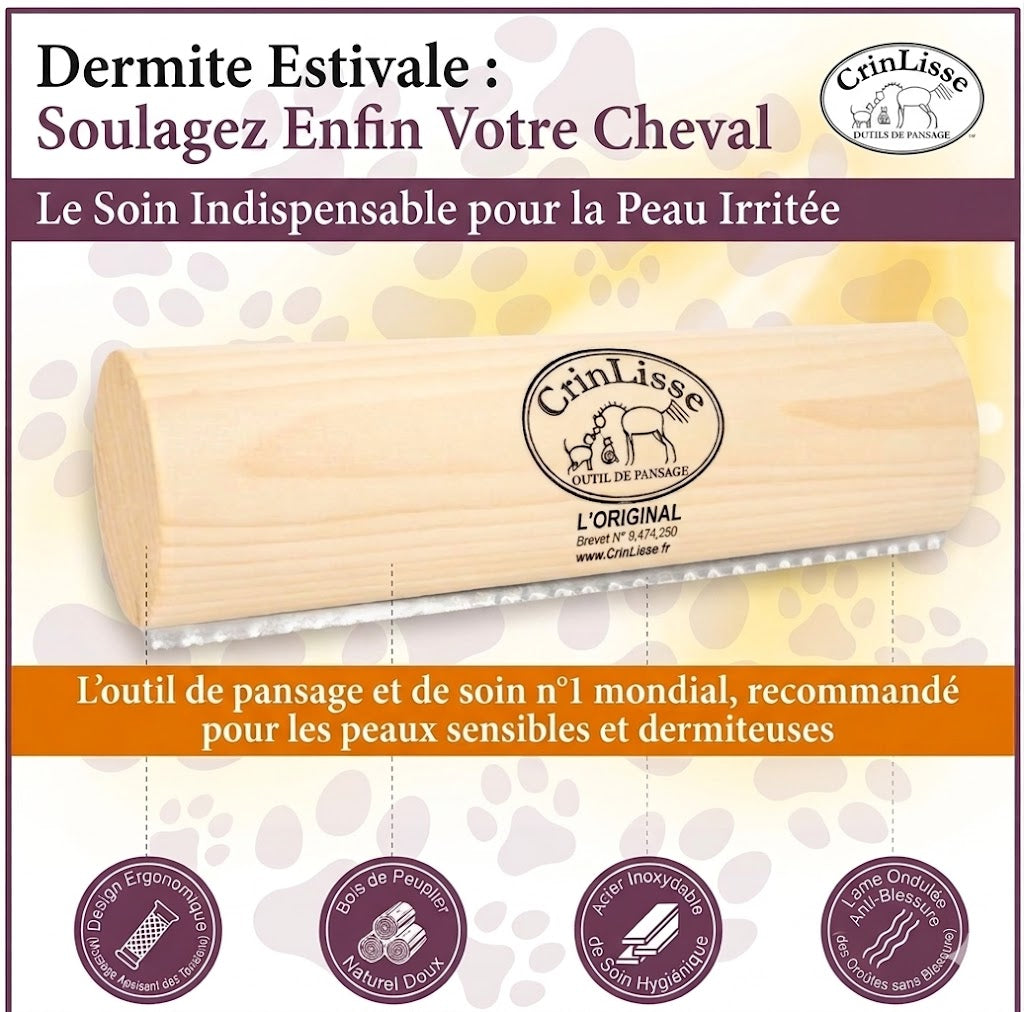 CrinLisse™ — Outil de pansage (DERE)