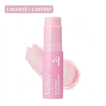 Stick volumisant au collagène rose visage